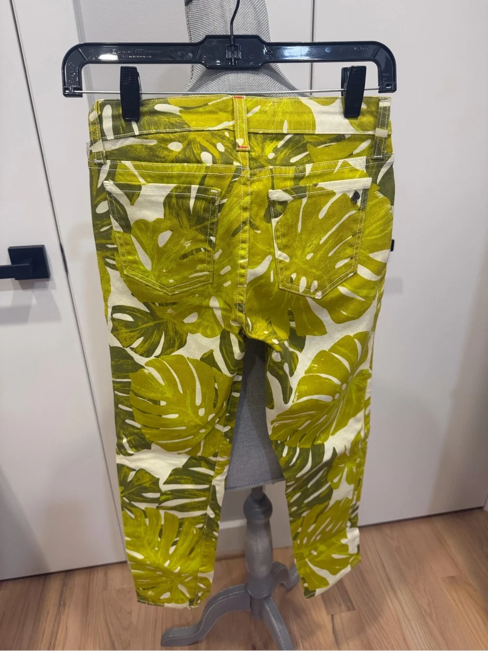 Kate Spade New York Tropical Monstera Leaf Print Jeans Size 25